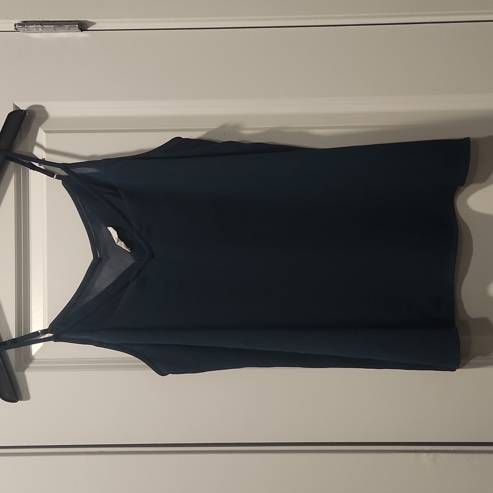 Sophie Rue Teal Tank Blouse size L